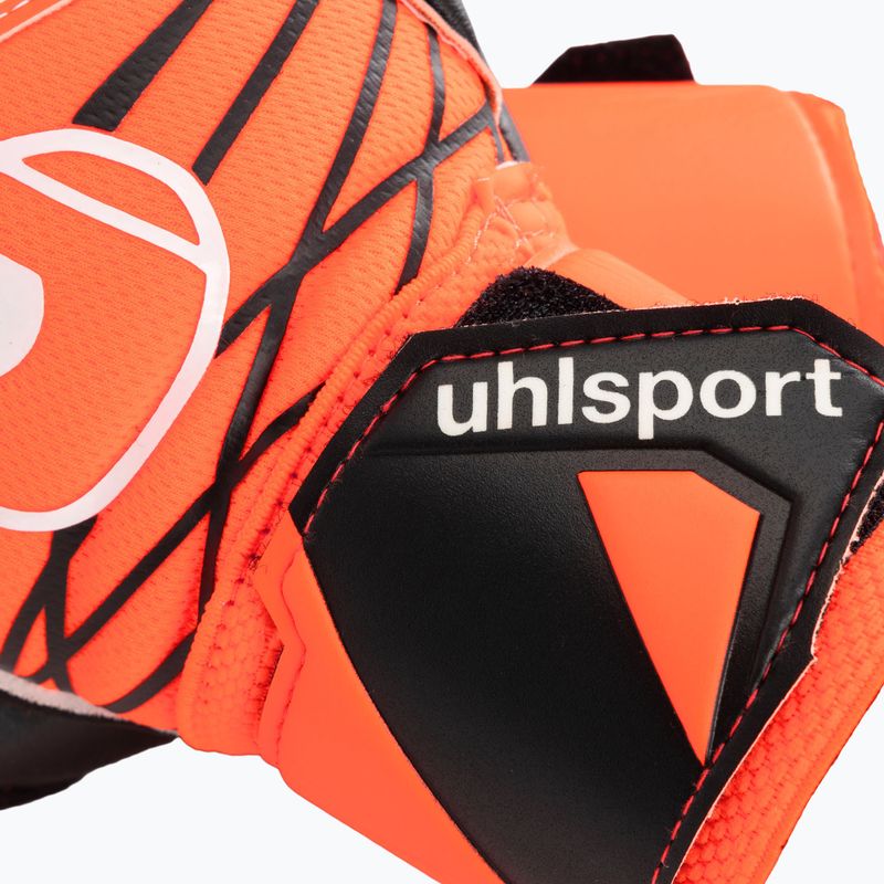 Brankárske rukavice uhlsport Soft Resist fluo orange/white/black 3