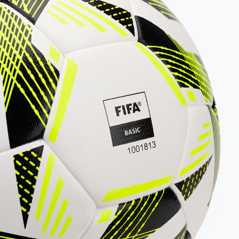 Futbalová lopta uhlsport Pro Addglue white/black/fluo yellow veľkosť 5 3