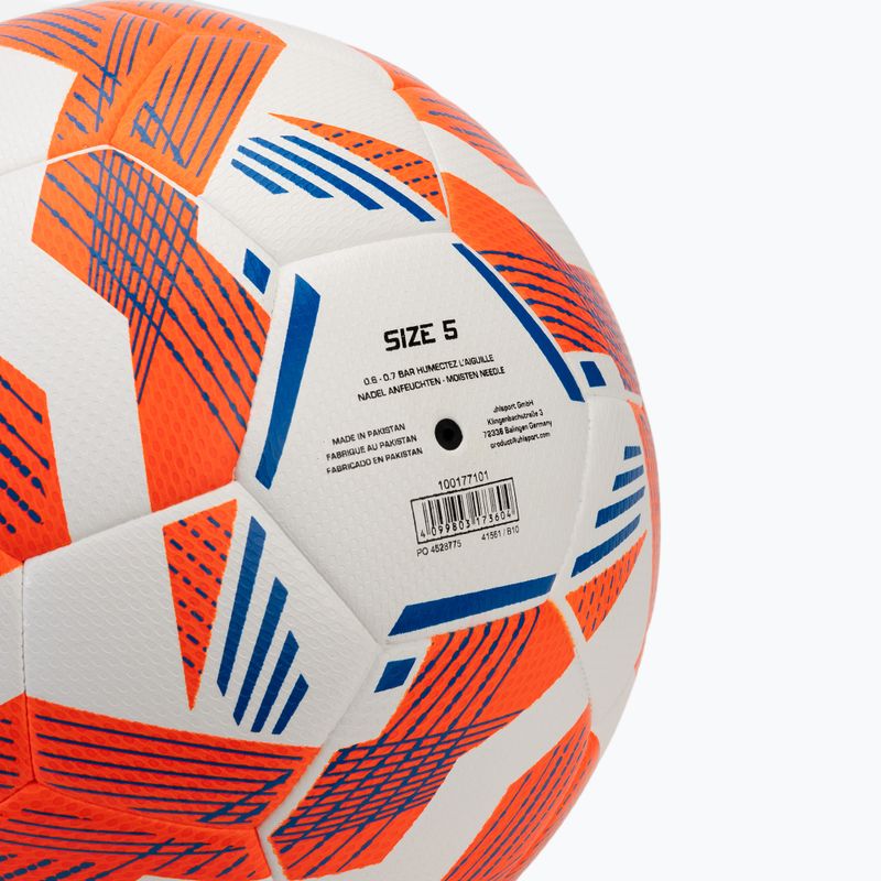 Futbalová lopta uhlsport 290 Ultra Lite Addglue white/fluo orange/dark blue veľkosť 5 3