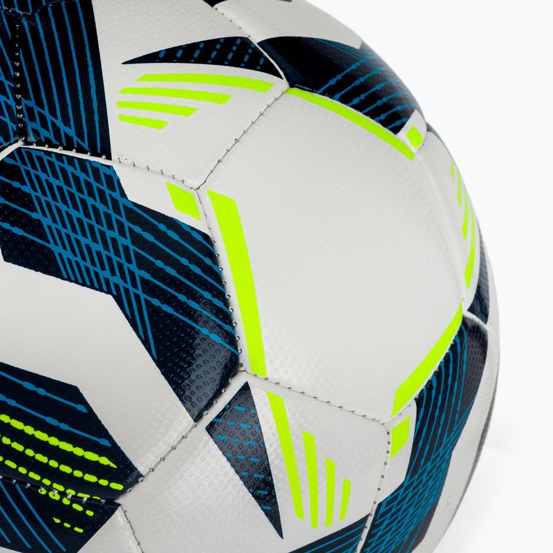 Futbalová lopta uhlsport Team white/navy/fluo yellow veľkosť 4 3