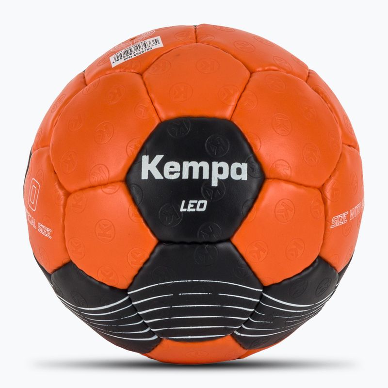 Lopta na hádzanú Kempa Leo orange veľkosť 0