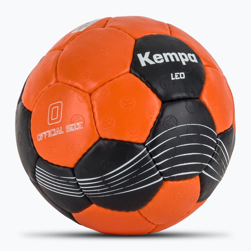 Lopta na hádzanú Kempa Leo orange veľkosť 0 2