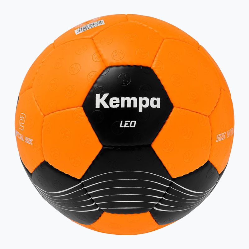 Lopta na hádzanú Kempa Leo orange veľkosť 1