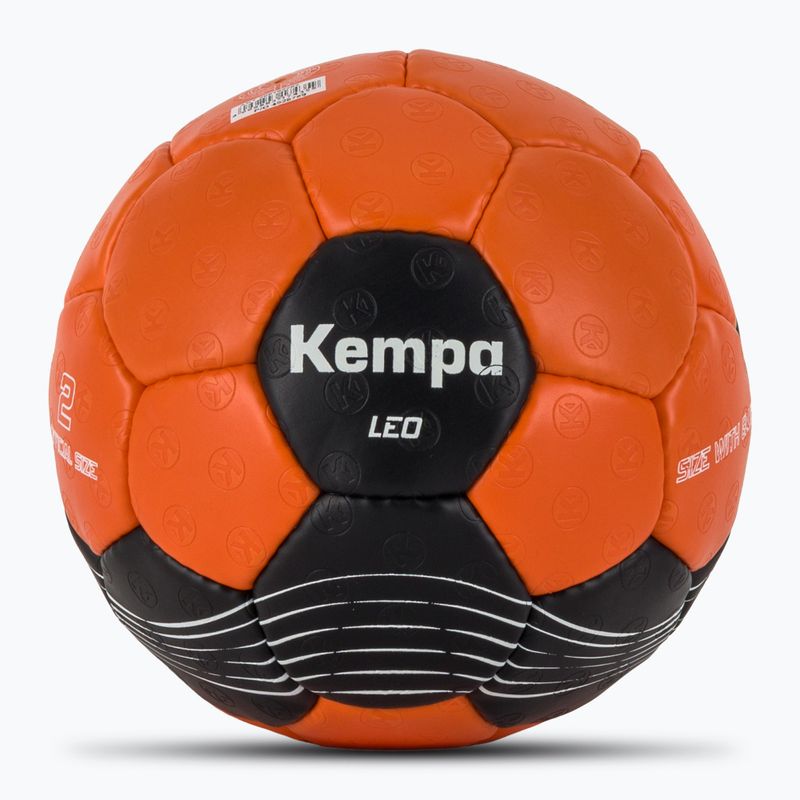 Lopta na hádzanú Kempa Leo orange veľkosť 2