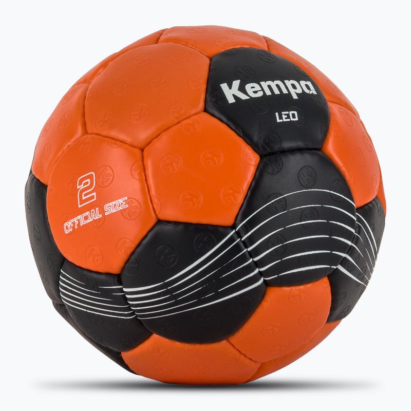 Lopta na hádzanú Kempa Leo orange veľkosť 2 2