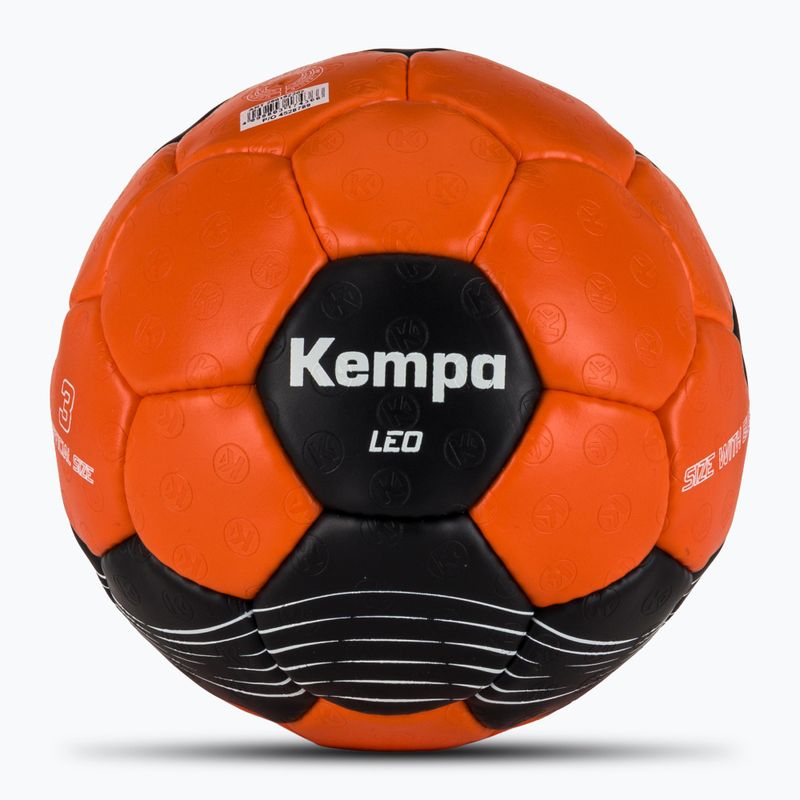 Lopta na hádzanú Kempa Leo orange veľkosť 3