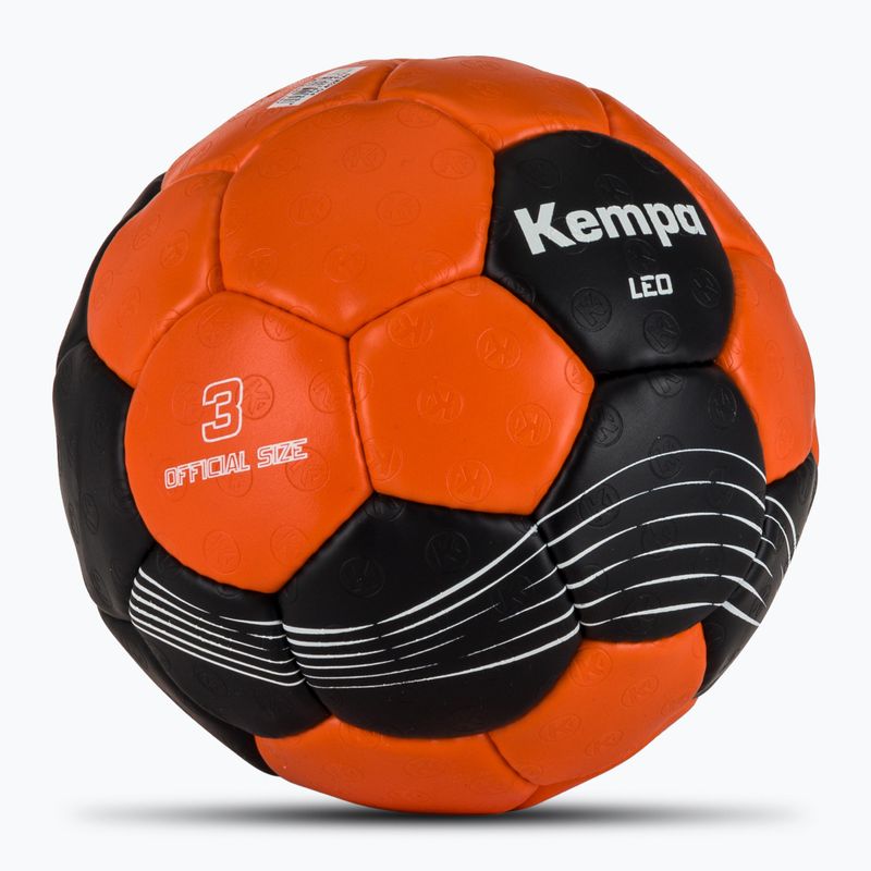 Lopta na hádzanú Kempa Leo orange veľkosť 3 2