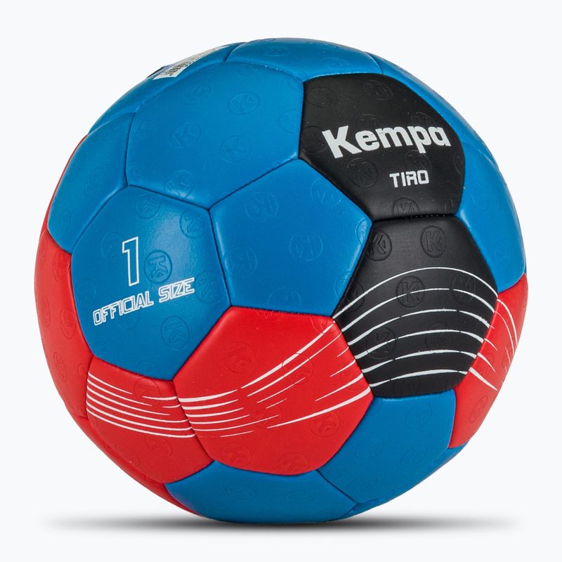 Lopta na hádzanú detský Kempa Tiro red veľkosť 1 2