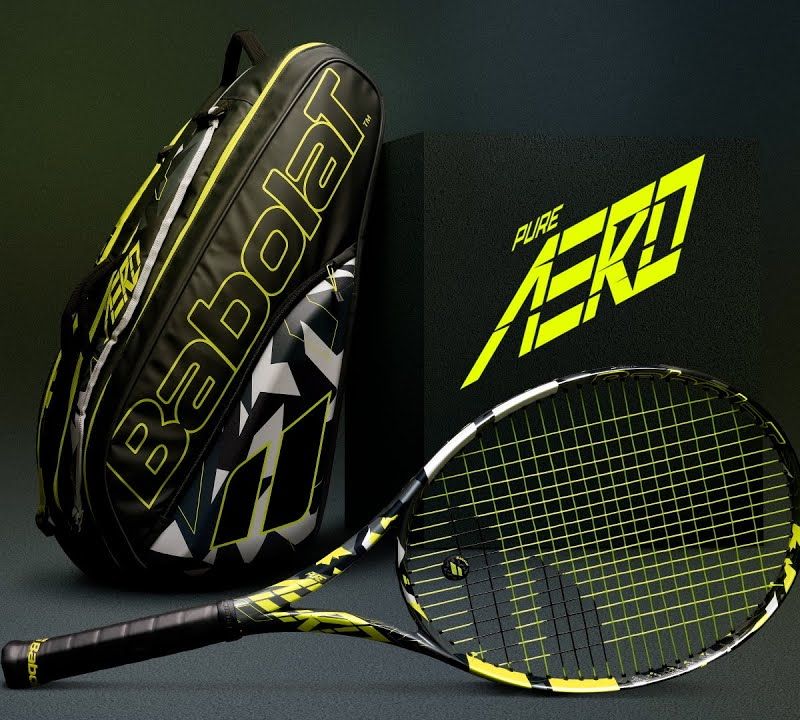 Detská tenisová raketa Babolat Pure Aero Junior 25 šedo-žltá 140468 9