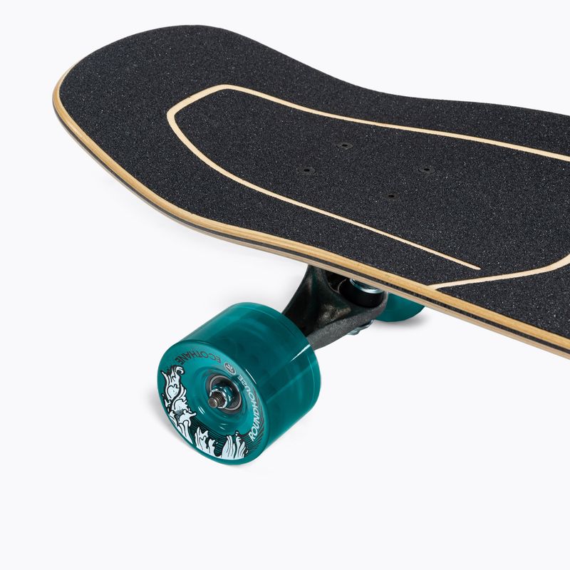Skateboard surfskate Carver C7 Raw 32" Super Surfer 22 Complete čierno-modrý 6