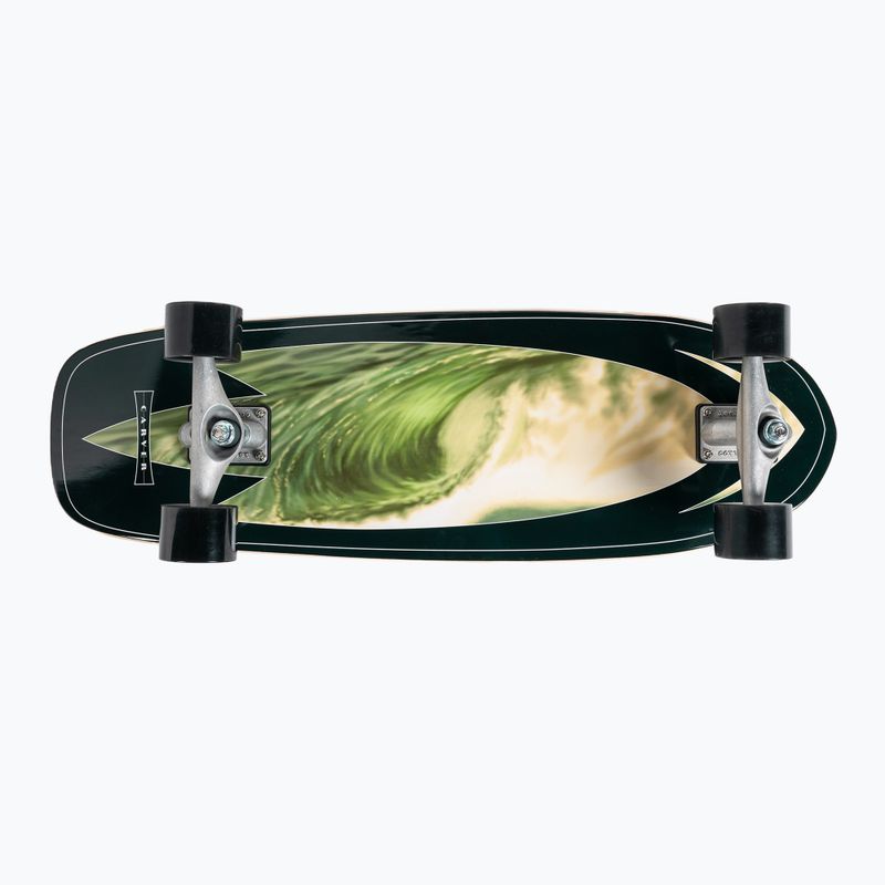 Skateboard surfskate Carver CX Raw 31.25" Super Slab 221 Complete čierno-žltý C1121199