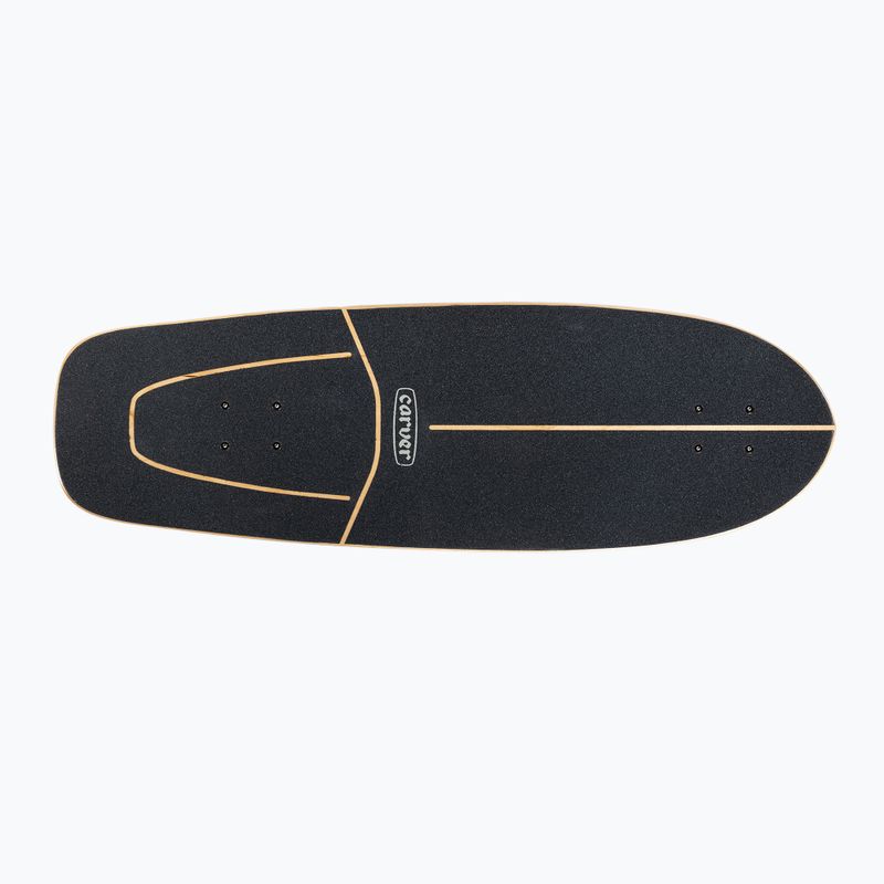 Skateboard surfskate Carver CX Raw 31.25" Super Slab 221 Complete čierno-žltý C1121199 4