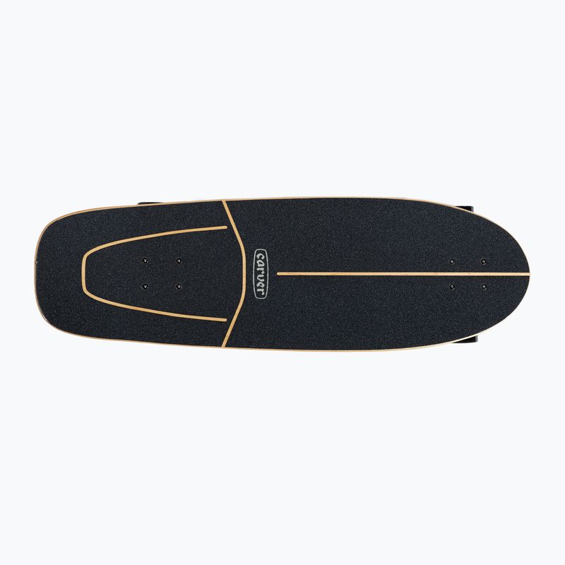 Skateboard surfskate Carver C7 Raw 31.25" Knox Phoenix 222 Complete čierno-červený C11311133 4