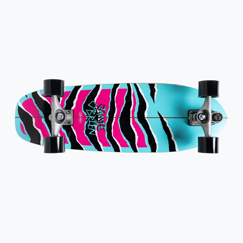 Skateboard surfskate Carver C7 Raw 31" JOB Blue Tiger 222 Complete modro-ružový C1131114