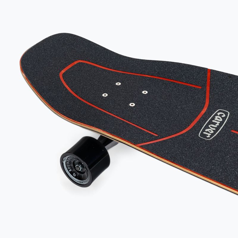 Skateboard surfskate Carver C7 Raw 34" Kai Dragon 222 Complete modro-červený C11311143 6
