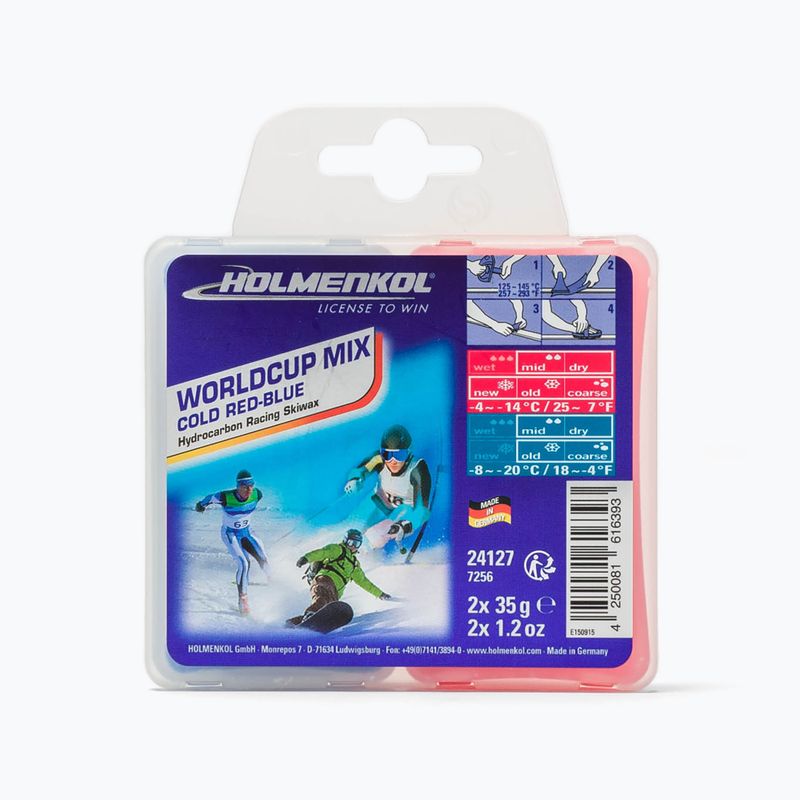 HOLMENKOL World Cup Mix 2x35g lyžiarsky tuk 24127