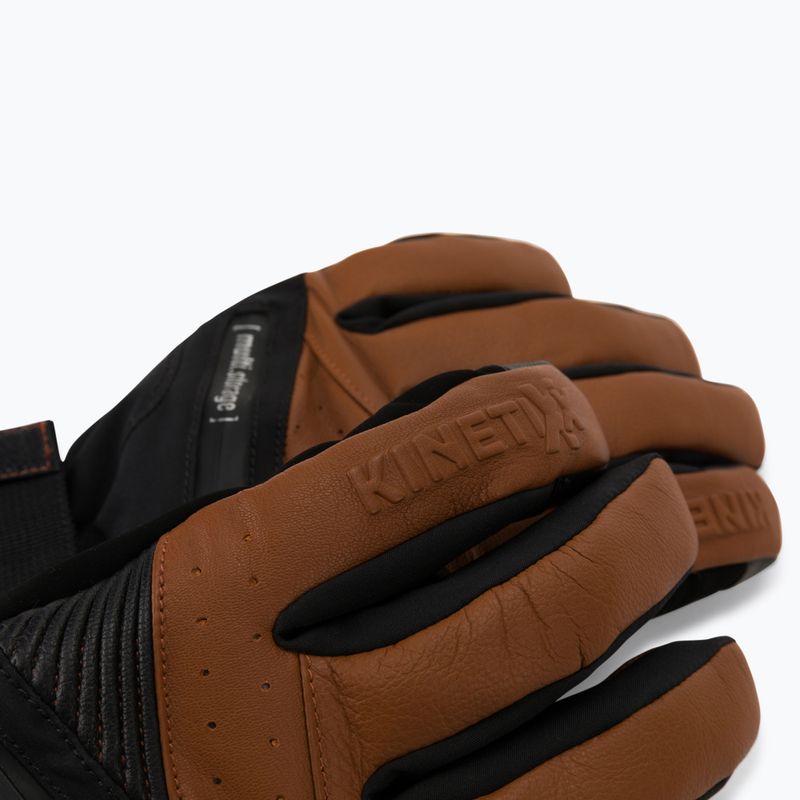 Pánske lyžiarske rukavice KinetiXx Bob Alpin brown 7020-230-05 4