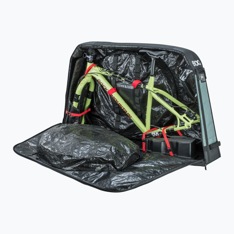 EVOC Cestovná taška na bicykel XL olivová 2