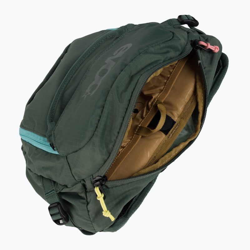 Cyklistická taška EVOC Hip Pack 3L zelená 102507307 5