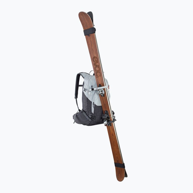 Lyžiarsky batoh EVOC Line 30 silver/heather carbon grey 8