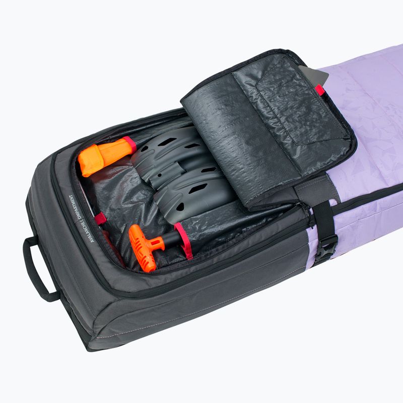 Evoc Snow Gear Roller obal na lyže carbon grey/purple rose/black 195 cm 5