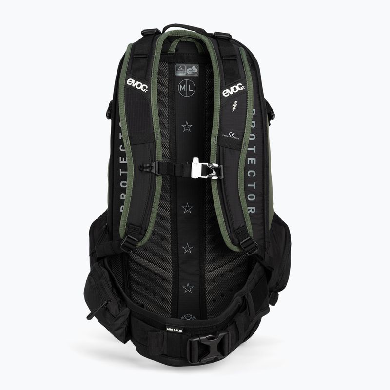 EVOC Fr Tour E-Ride 3 l batoh na bicykel zelený 112331 3