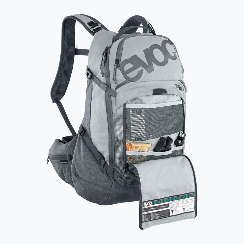 EVOC Trail Pro 26 l kameň/karbon šedý Cyklistický batoh 8