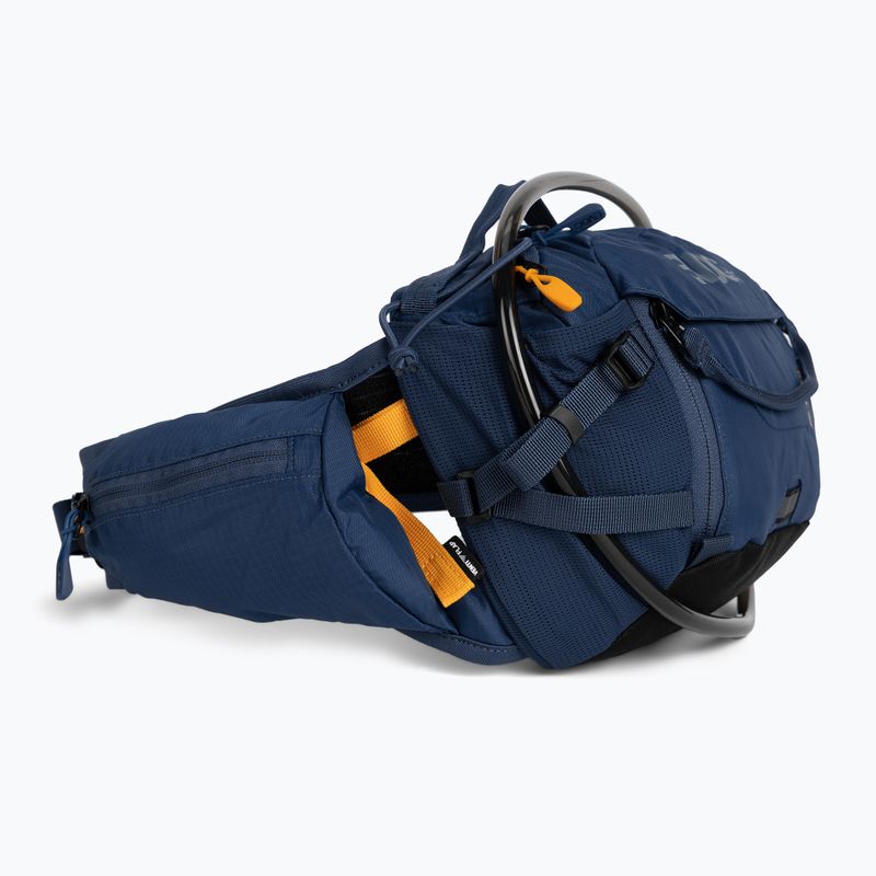 EVOC Hip Pack Pro 3 l námornícka modrá cyklistická ľadvinka s rezervoárom 1254236 2