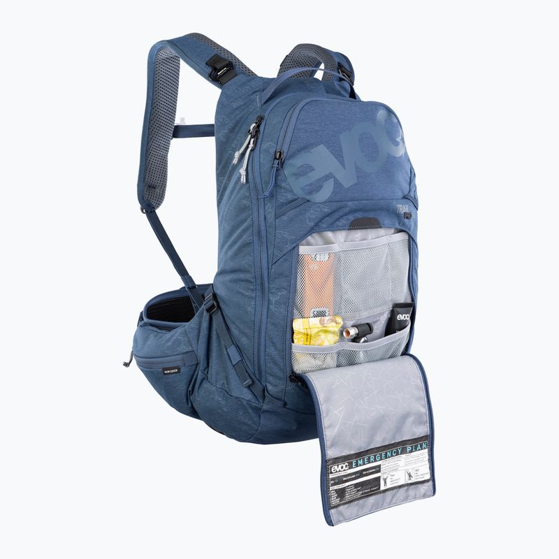 Cyklistický batoh  EVOC Trail Pro 16 l denim 8