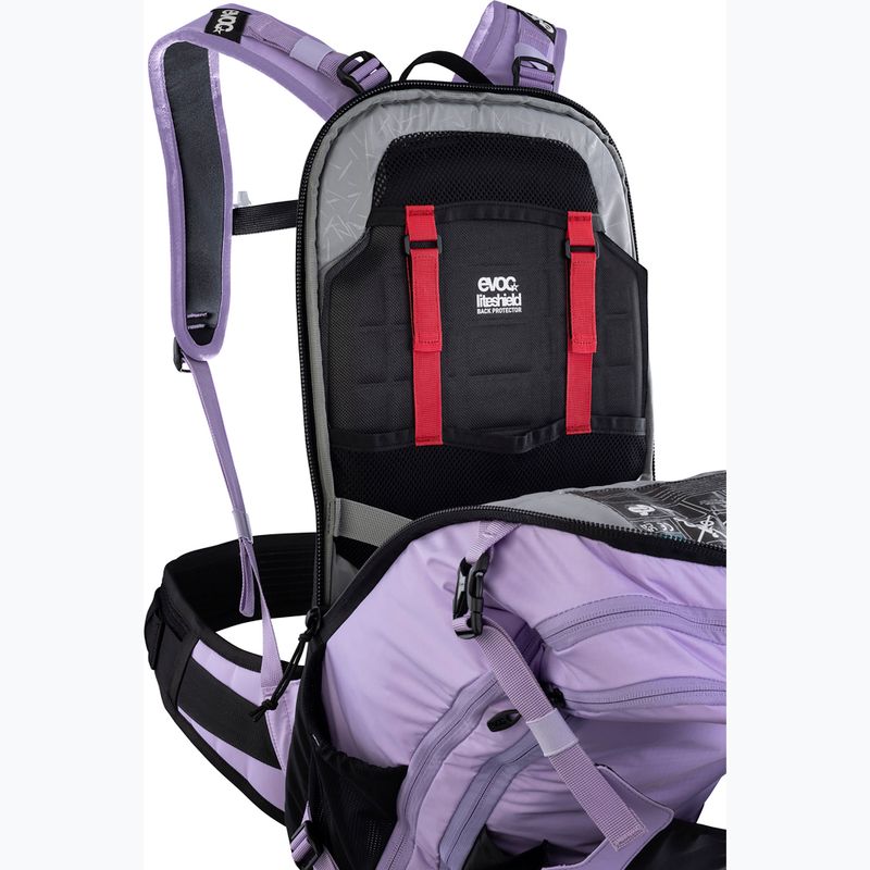 Cyklistický batoh EVOC Fr Trail E-Ride 20 l purple rose 6