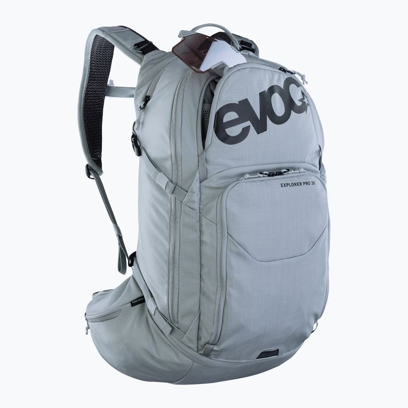 Cyklistický batoh EVOC Explorer Pro 30 l silver 5