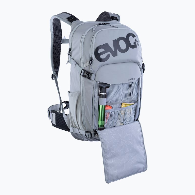 Cyklistický batoh EVOC Stage 18 l stone 5