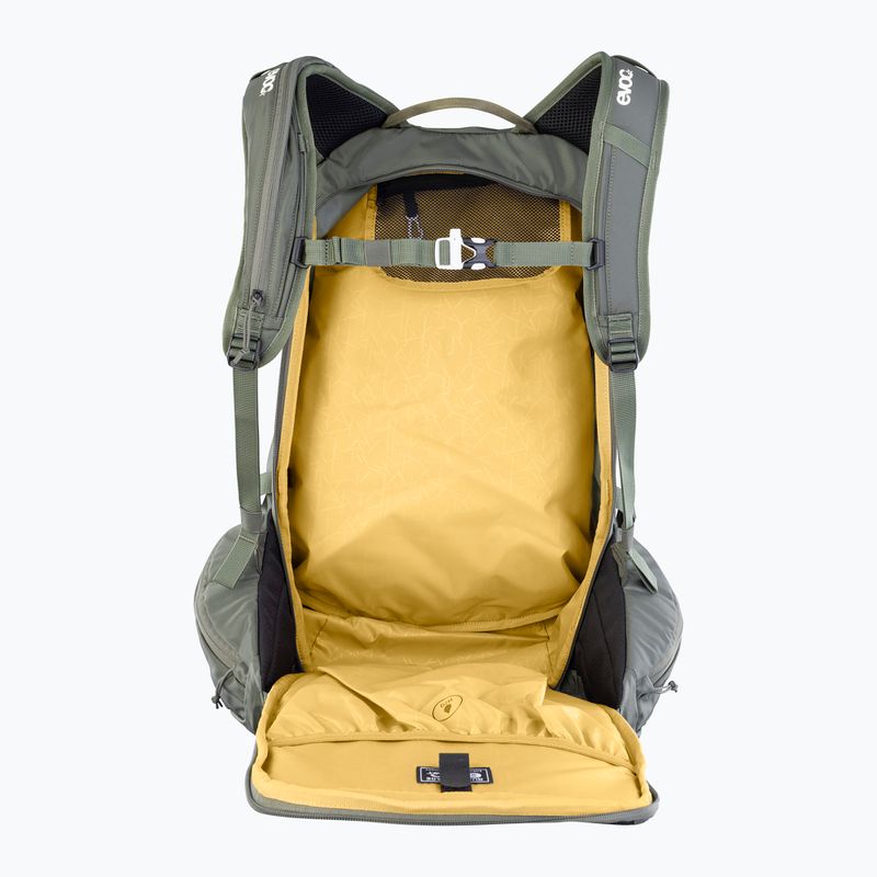 Skialpový batoh EVOC Line 30 l dark olive 3