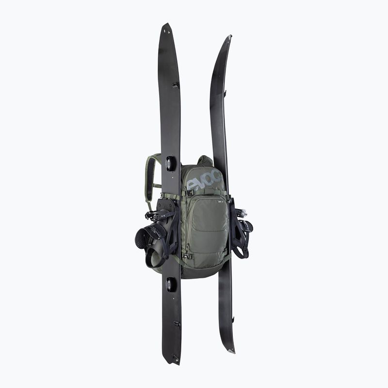 Skialpový batoh EVOC Line 30 l dark olive 8