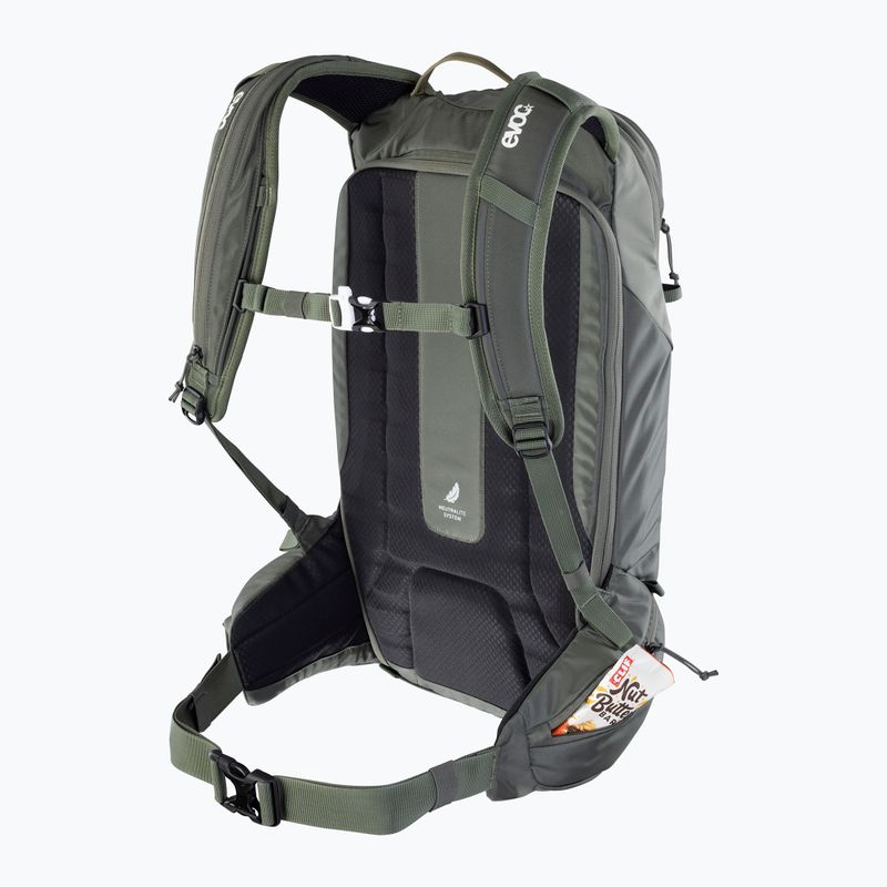 Skialpový batoh EVOC Line 20 l dark olive 3