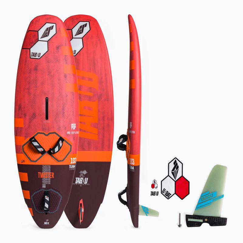 Tabou Twister červená windsurfingová doska TAB-010322AH05
