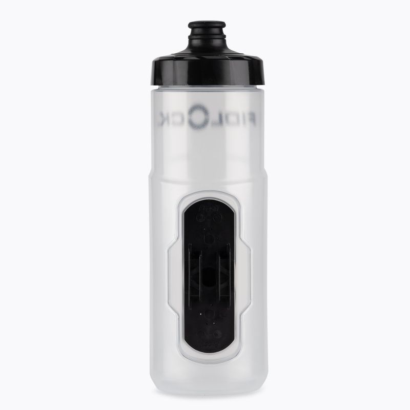 Cyklistická fľaša FIDLOCK Twist 600 ml transparentná biela 2
