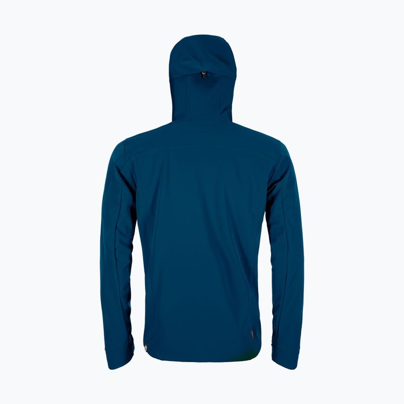 Pánska softshellová bunda Ortovox Pordoi navy blue 60173 7