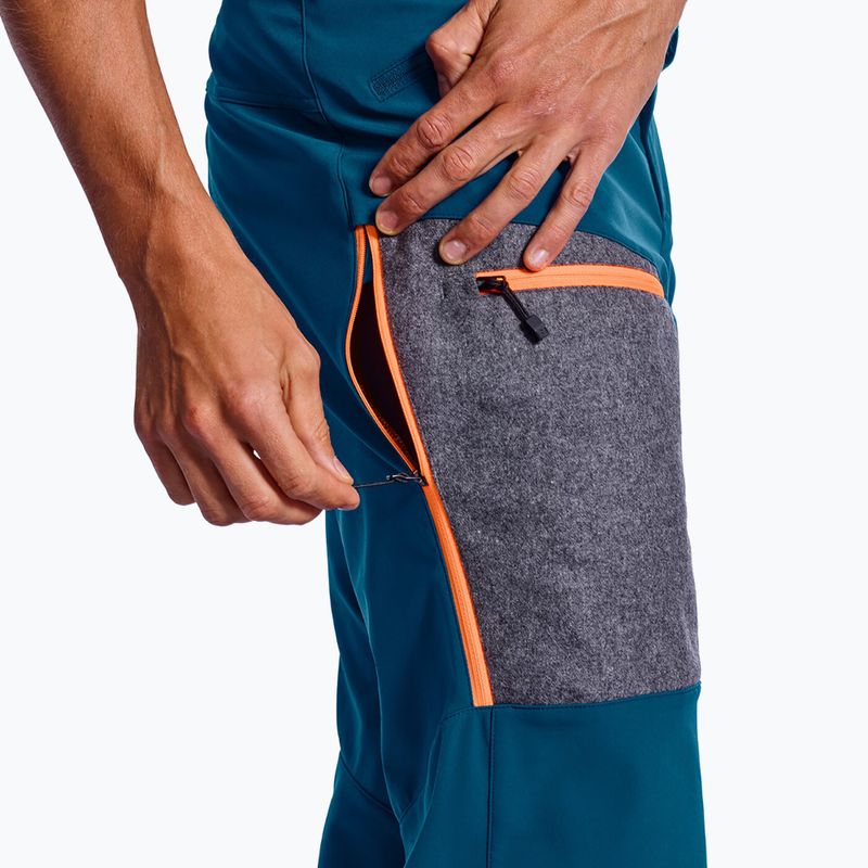 Pánske nohavice Ortovox Pordoi pre parašutistov navy blue 60183 6