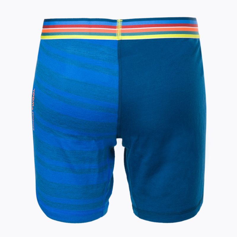 Pánske termo boxerky Ortovox 185 Rock'N'Wool blue 8413200001 2