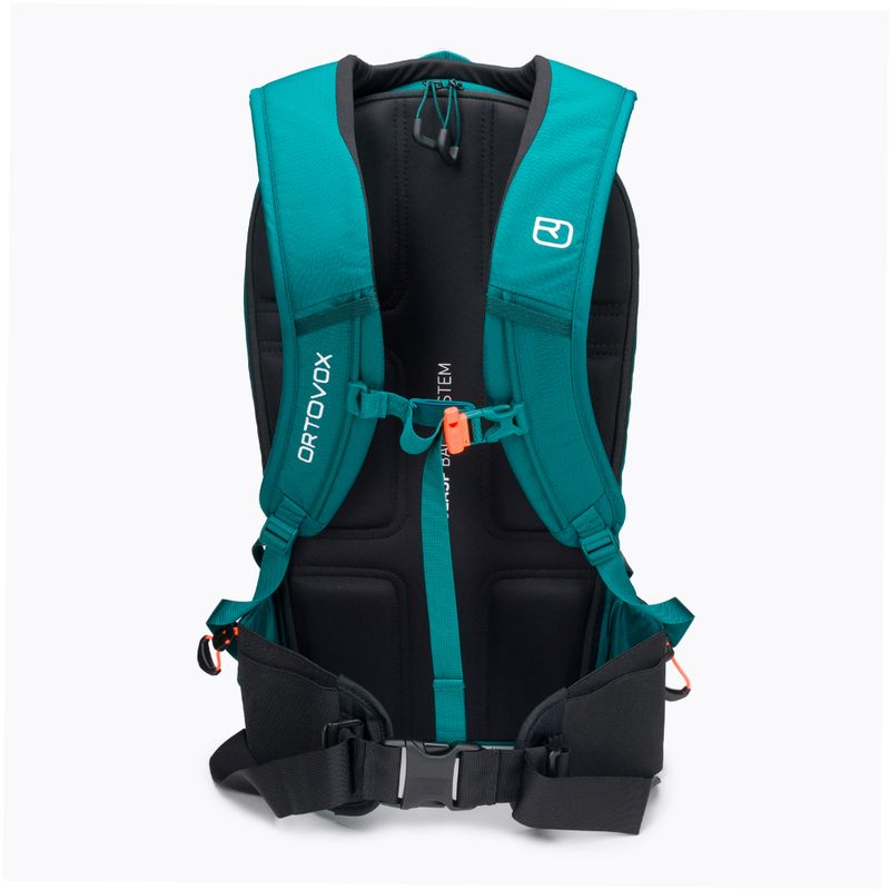 Ortovox Free Rider 22 l zelený lyžiarsky batoh 4681000003 3