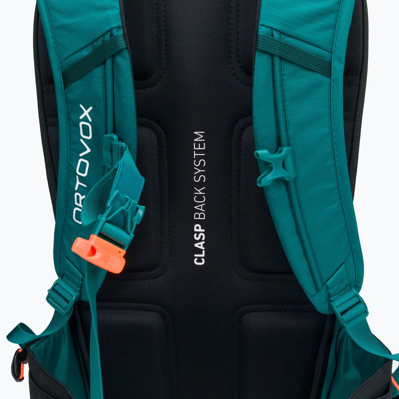 Ortovox Free Rider 22 l zelený lyžiarsky batoh 4681000003 5