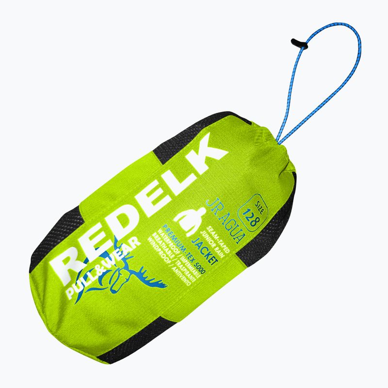 Detská bunda do dažďa RedElk Agua acid green 2