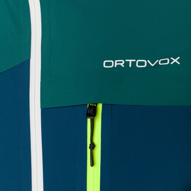Pánska bunda do dažďa ORTOVOX 2.5L Civetta modrá 7025000011 3