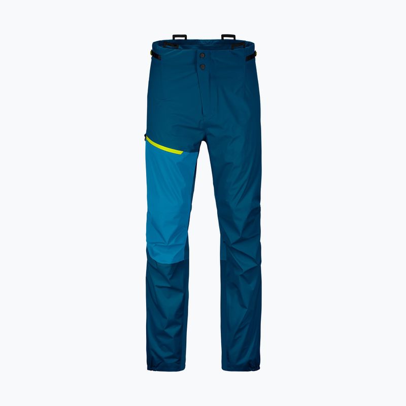 Pánske membránové nohavice Ortovox Westalpen 3L Light navy blue 7025300017 5