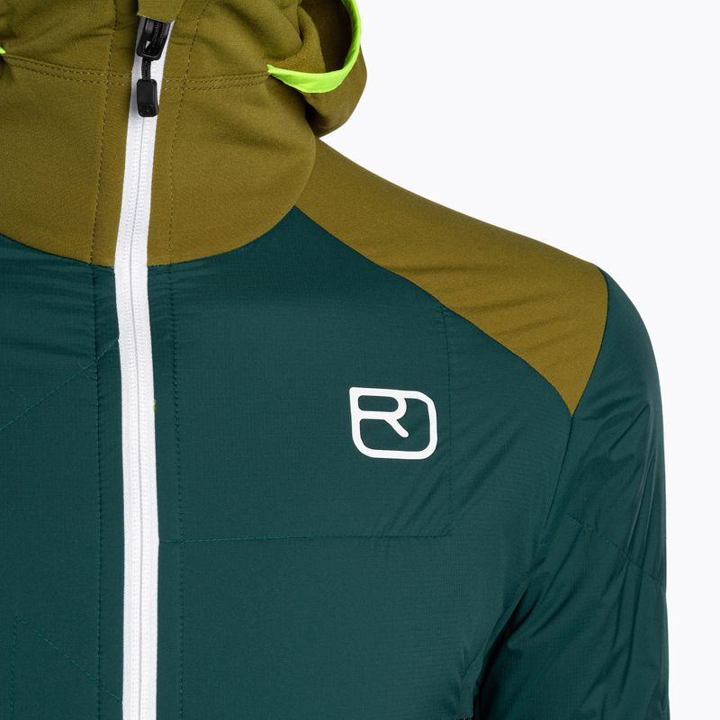 Pánska bunda Ortovox Sw Col Becchei Hybrid skit zelená 6011300006 3