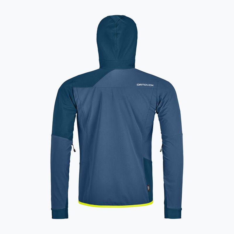 Pánska bunda ORTOVOX Col Becchei mountain blue 5