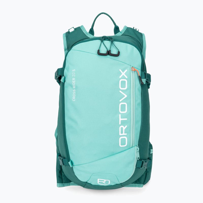 ORTOVOX Cross Rider 20 S lyžiarsky batoh pacific green