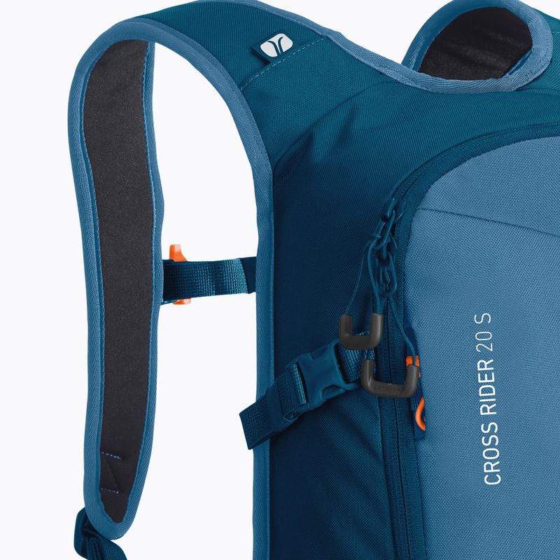 ORTOVOX Cross Rider 20 S lyžiarsky batoh petrol blue 6