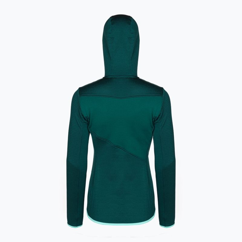Dámska trekingová mikina Ortovox Fleece Grid Hoody dark pacific 87201 2